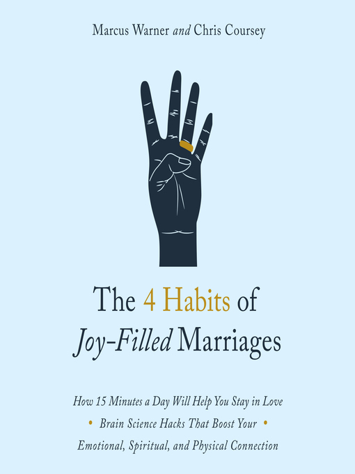 Title details for The 4 Habits of Joy Filled Marriages by Marcus Warner - Available